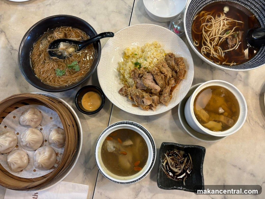 Assortment of Asian Dishes