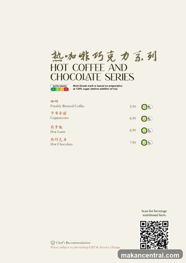 HOT COFFEE AND CHOCOLATE SERIES