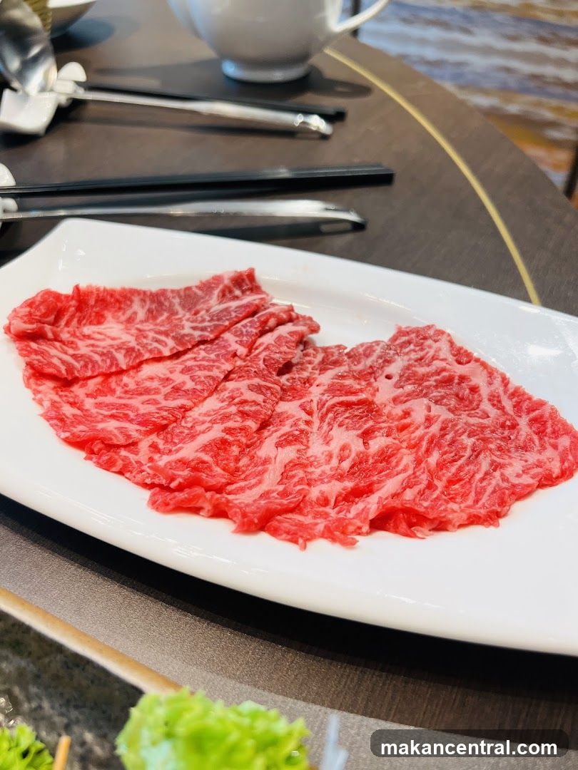 Thinly Sliced Raw Beef