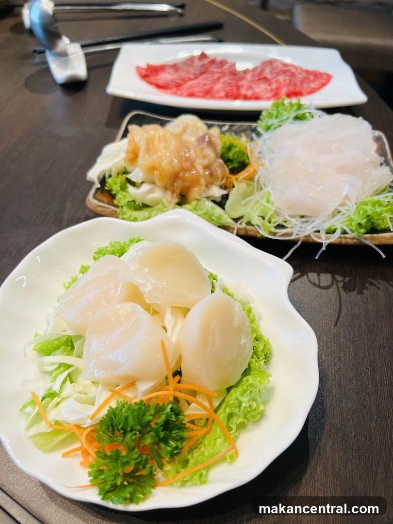 Scallop Sashimi Platter