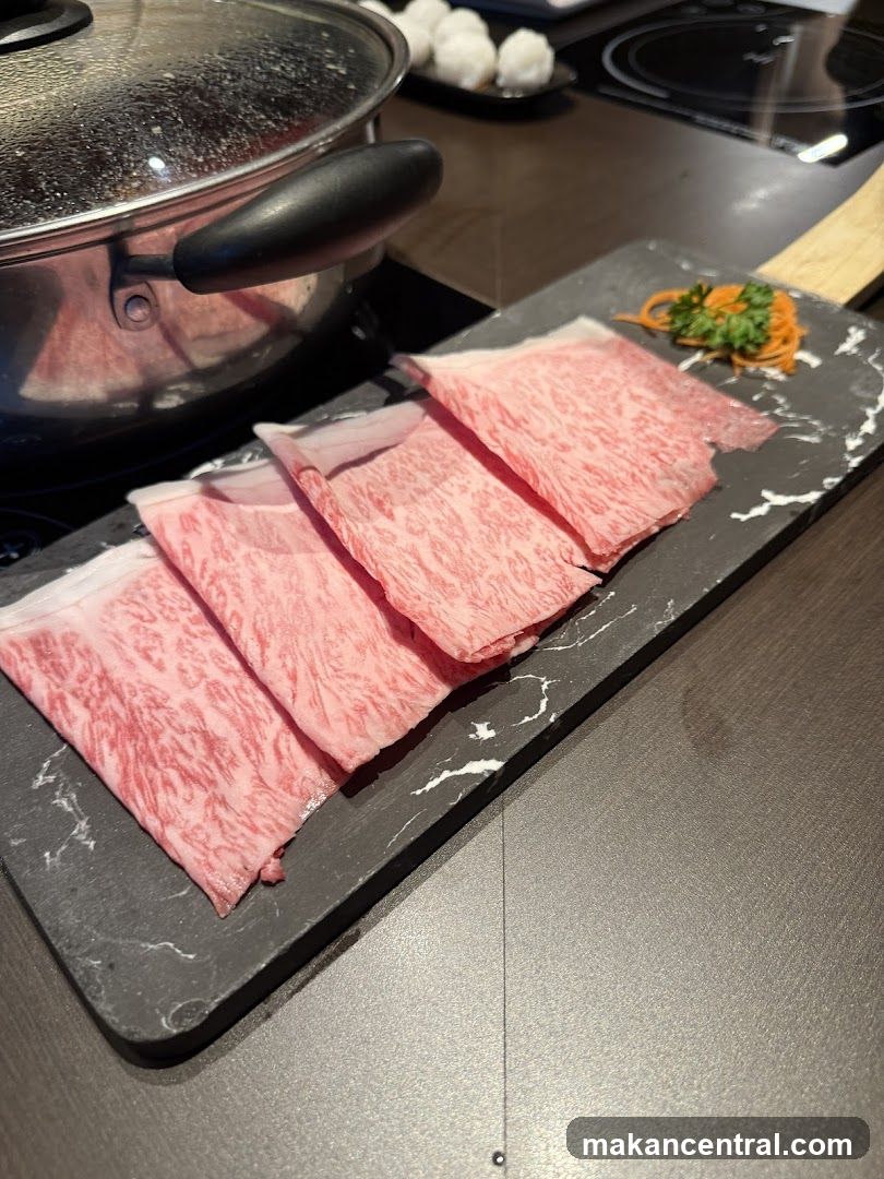 Thinly Sliced Raw Beef