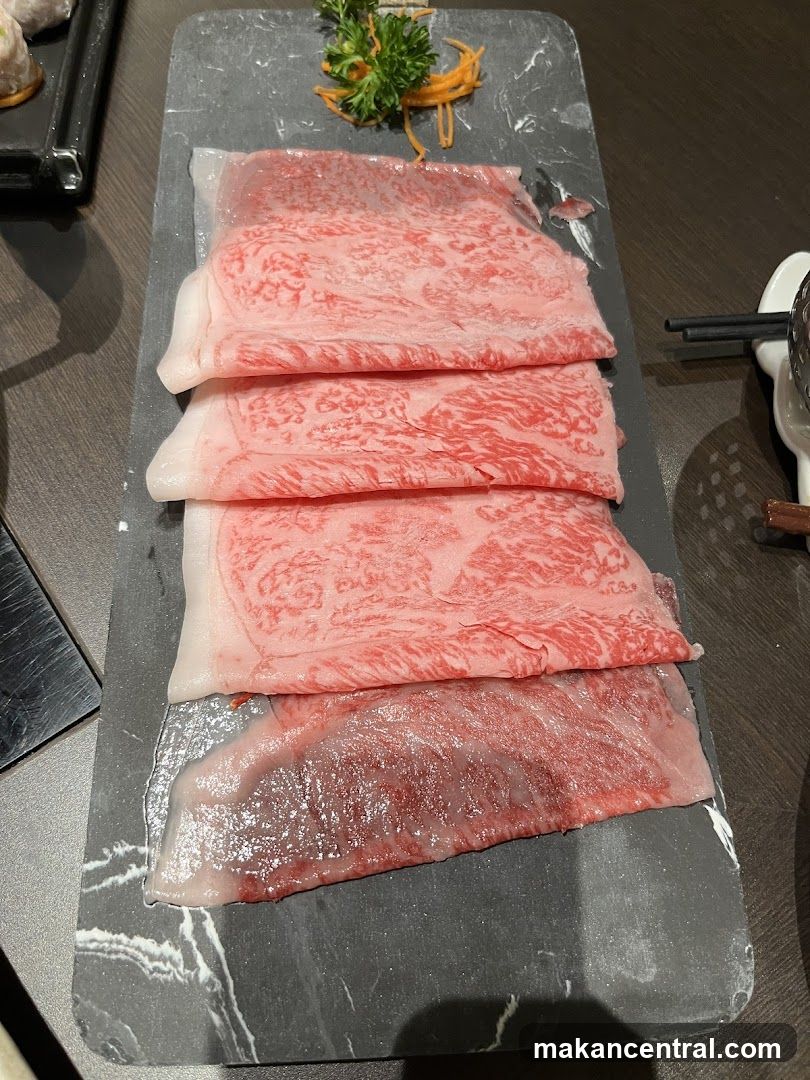 Thinly Sliced Raw Beef