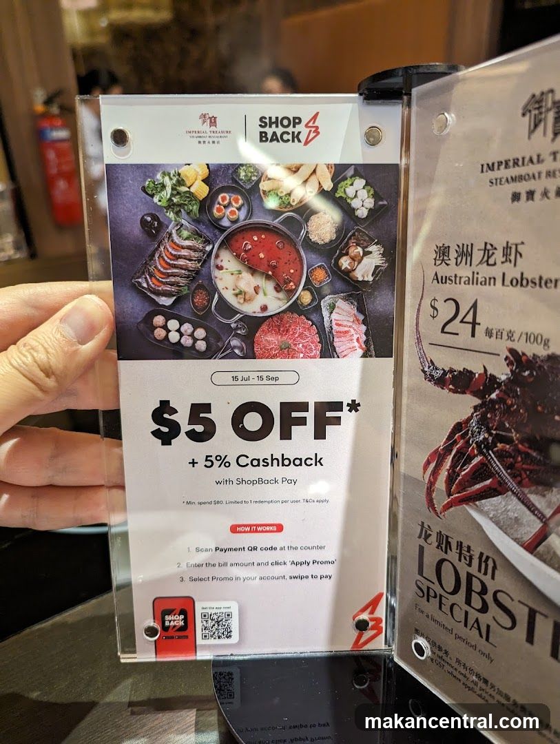 Imperial Treasure Steamboat Restaurant Promotion