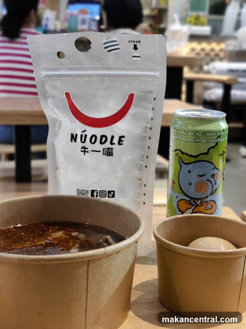 Noodle Meal with Drink
