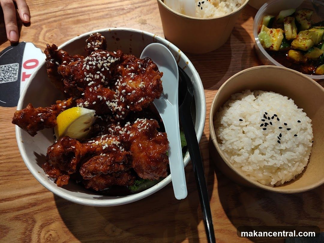 Fried Chicken and Rice