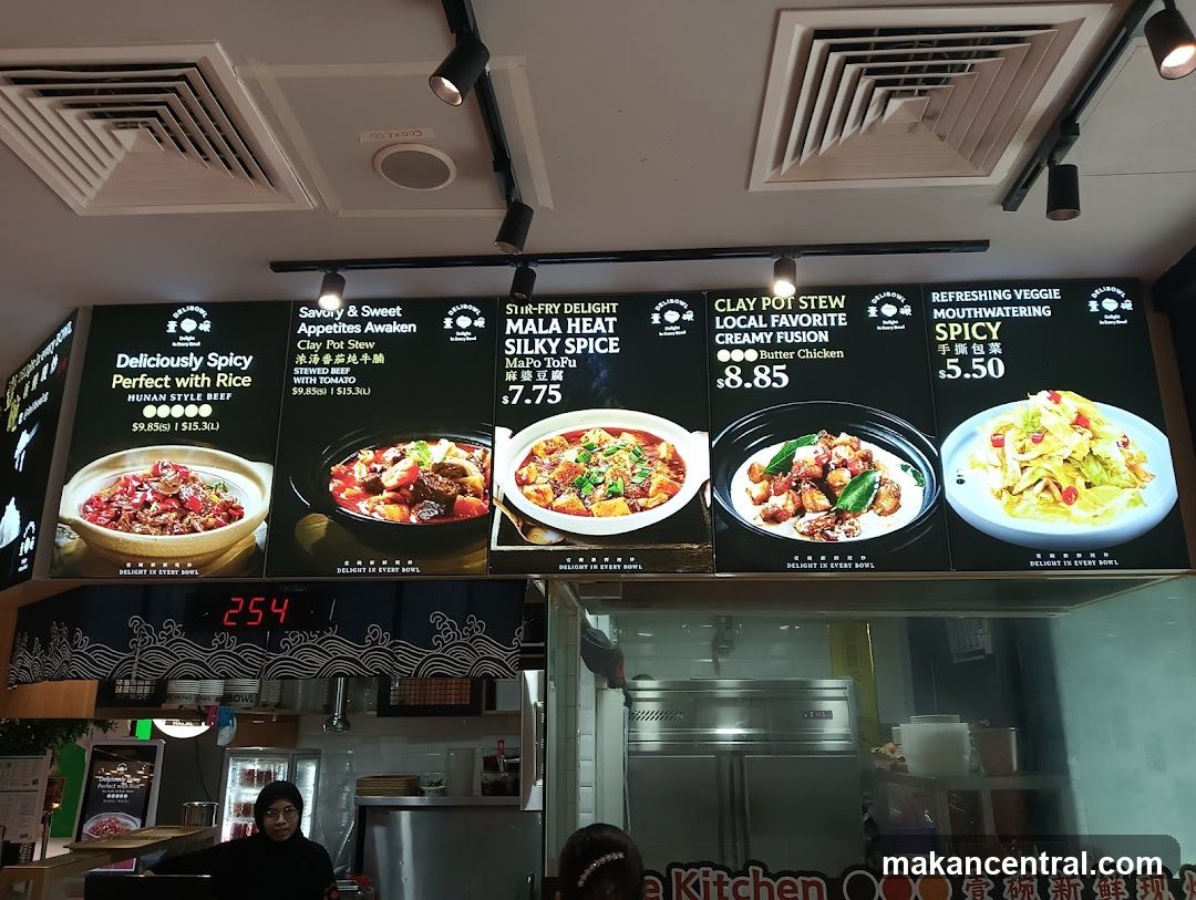 DeliBowl Menu
