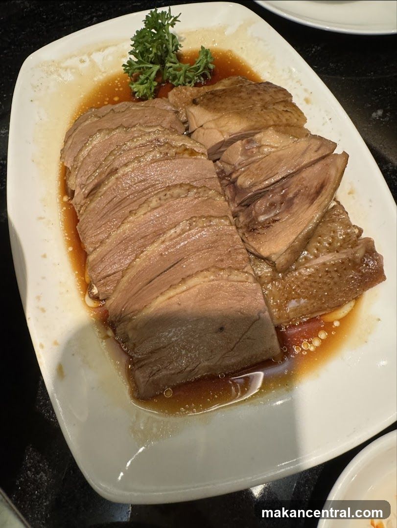Sliced Duck Dish