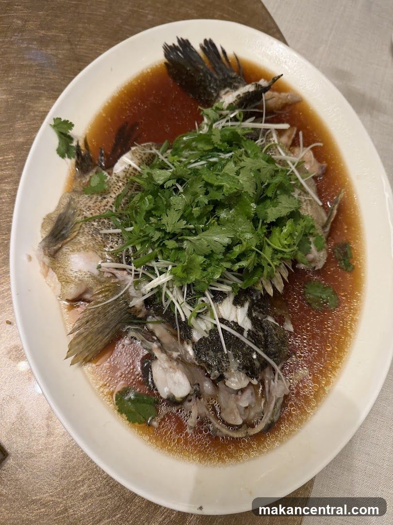 Steamed Fish
