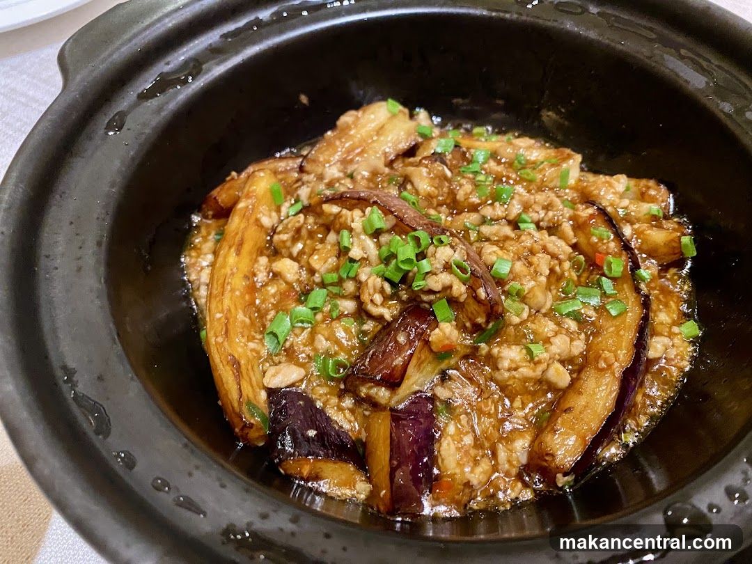 Braised Eggplant with Minced Pork