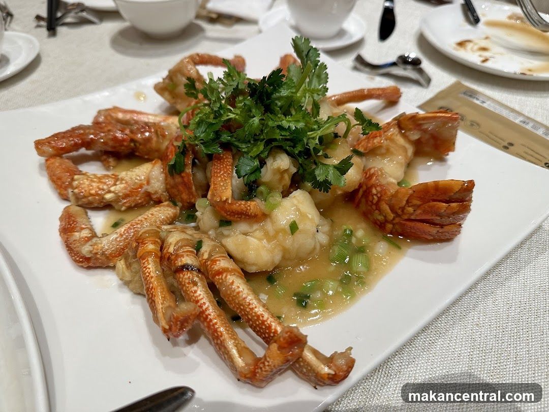 Seafood Dish with Garnish