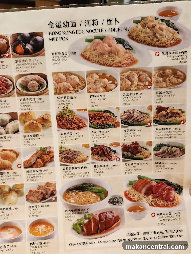 Hong Kong Egg Noodle / Hor Fun / Mee Pok