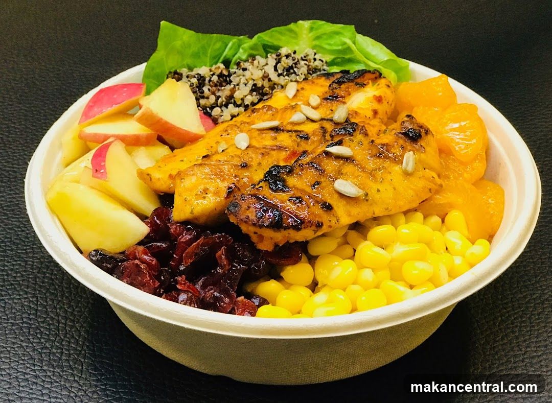 Grilled Chicken Salad Bowl