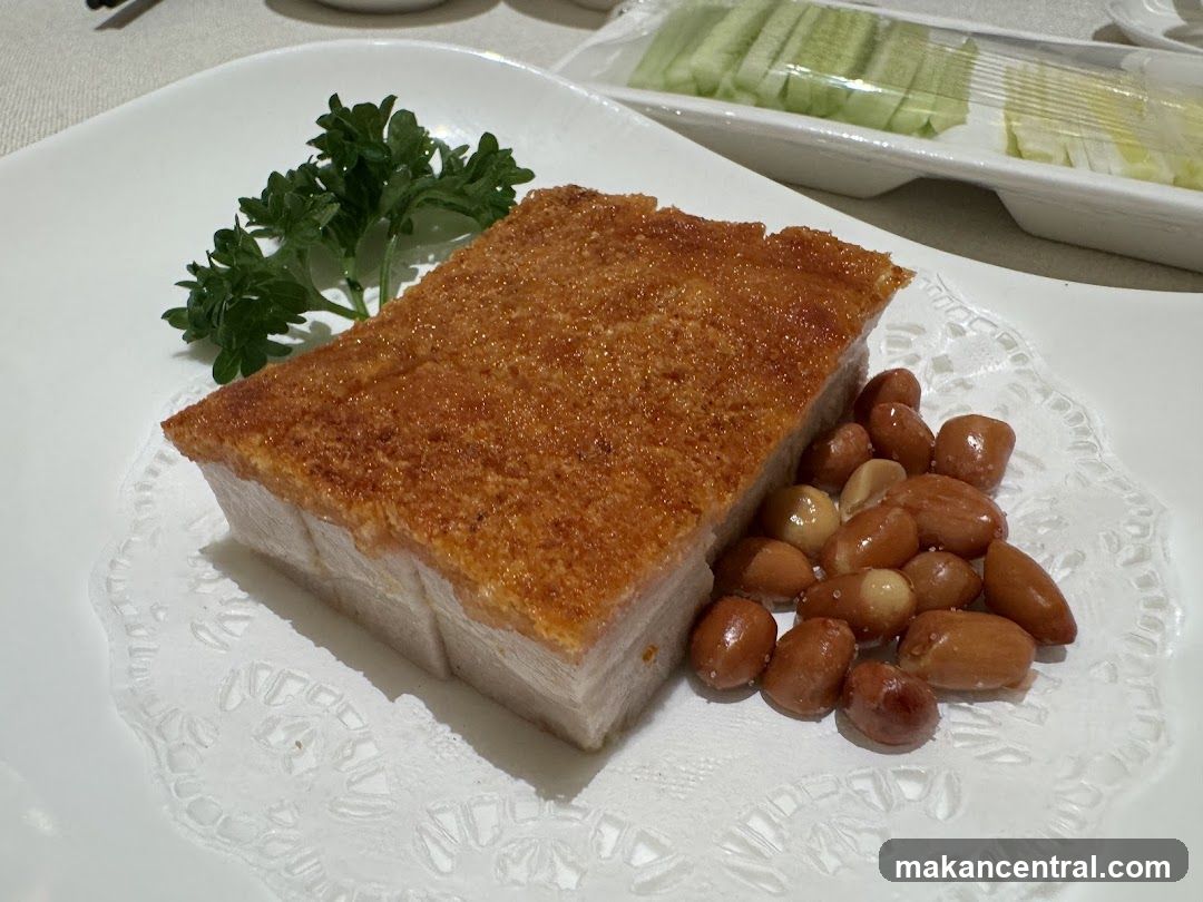 Crispy Pork Belly with Peanuts