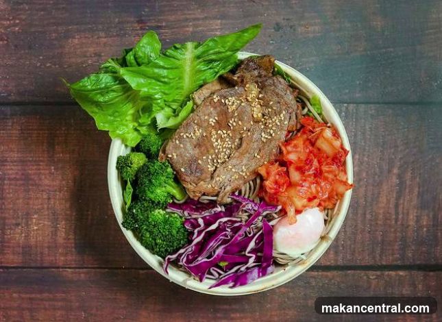 Beef and Soba Noodle Bowl
