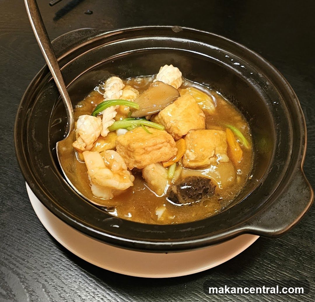Tofu and Seafood Casserole