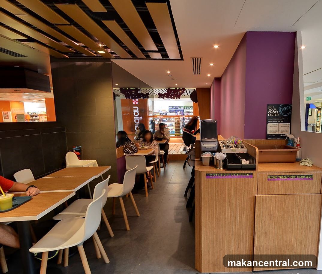 Interior of a restaurant