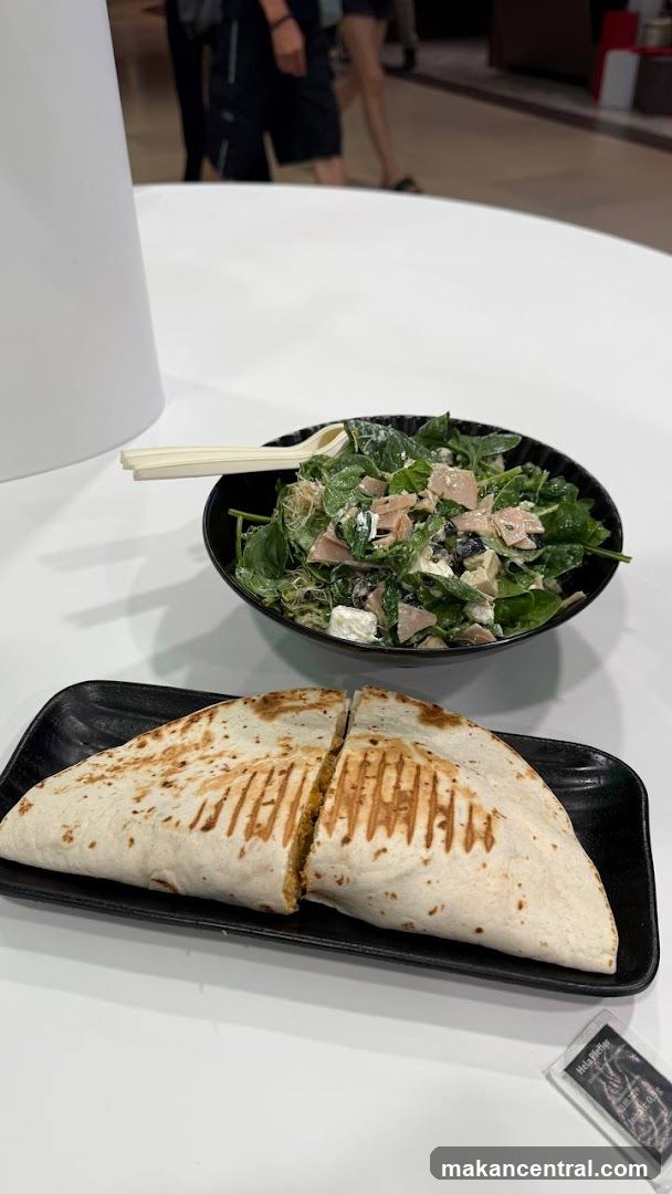 Wrap and Salad