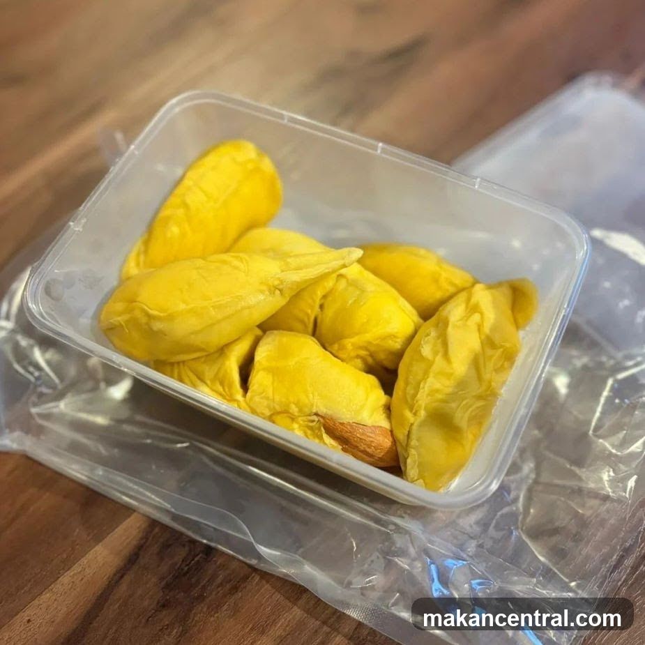 Durian Fruit Segments