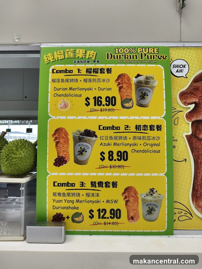 Durian Purée Combos