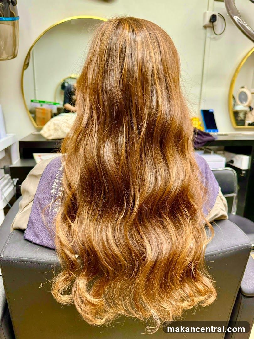 Wavy Brown Hair