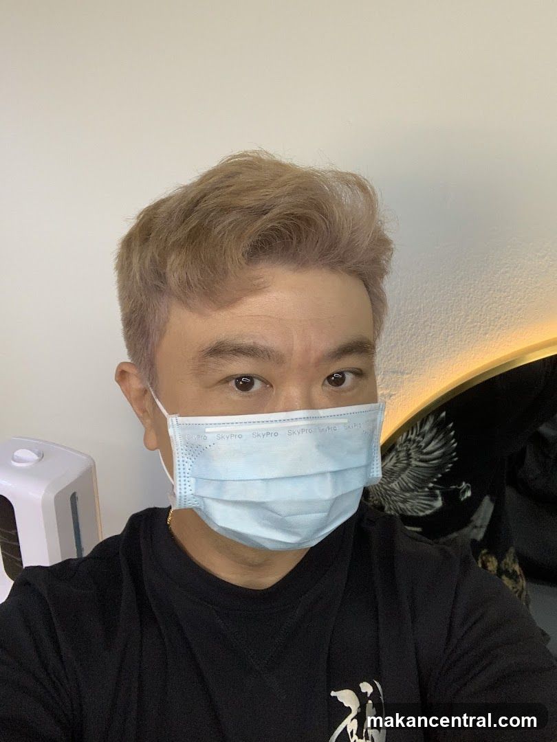 Man wearing a mask