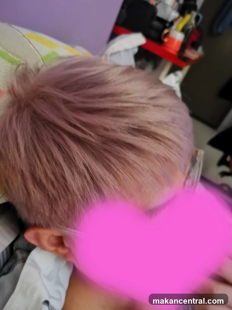 Person with Pink Hair