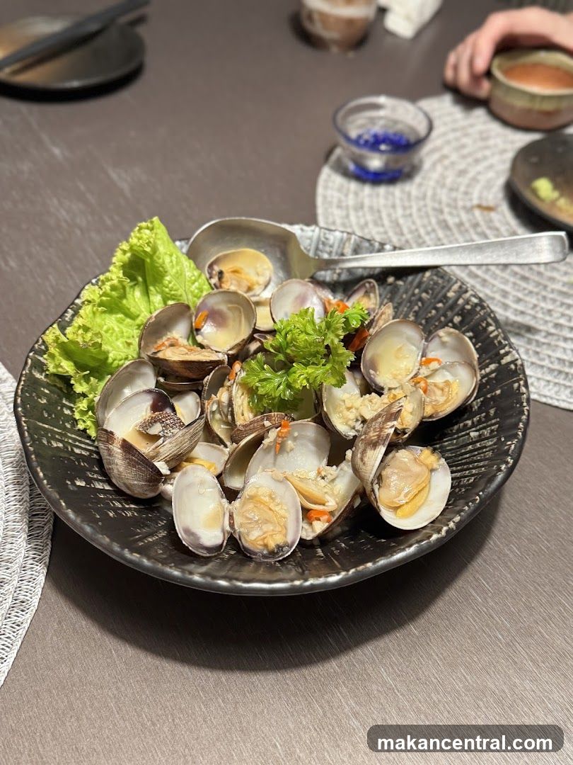 Steamed Clams