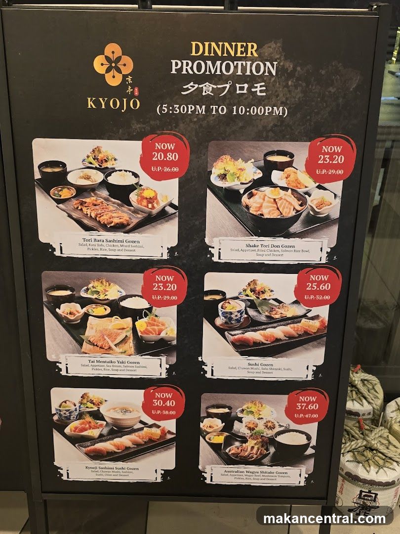 Kyojo Dinner Promotion