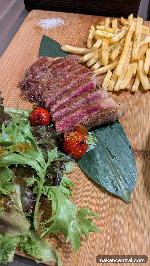 Sliced Steak Dinner