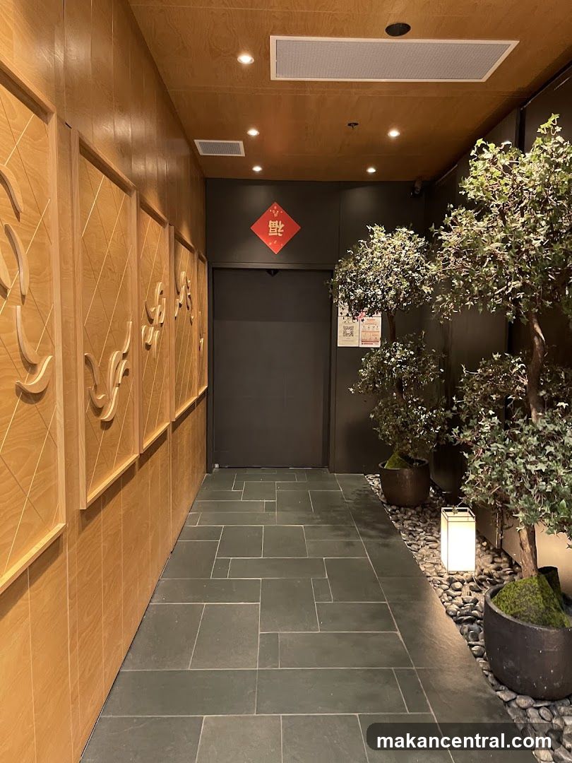 Restaurant Hallway