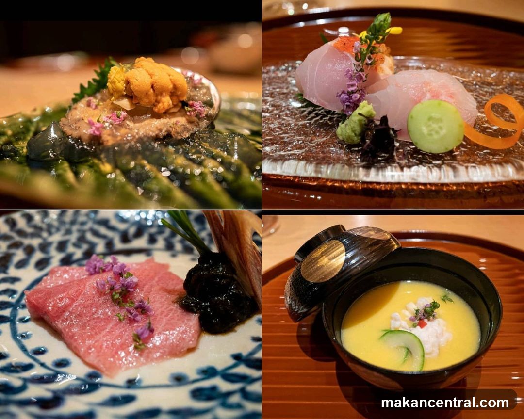 Assortment of Japanese Dishes