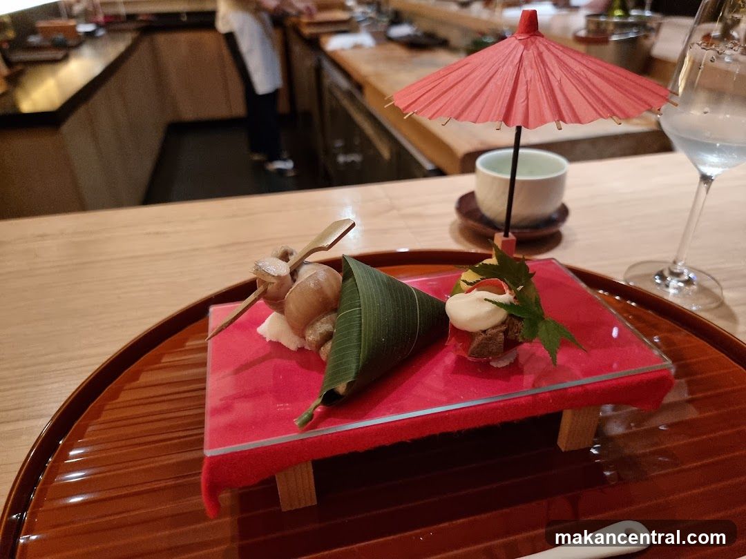 Gourmet Appetizer with Tea