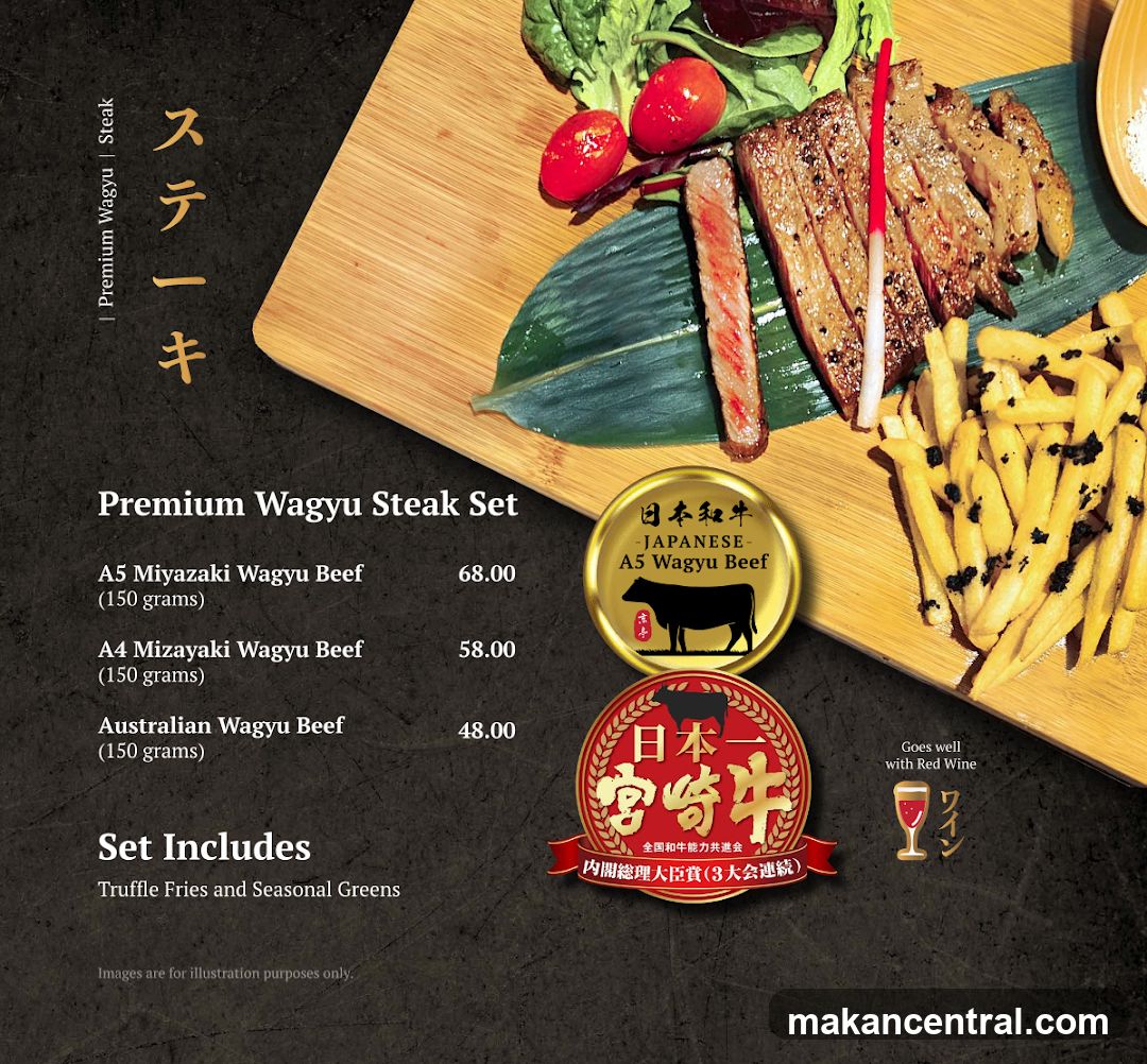 Premium Wagyu Steak Set