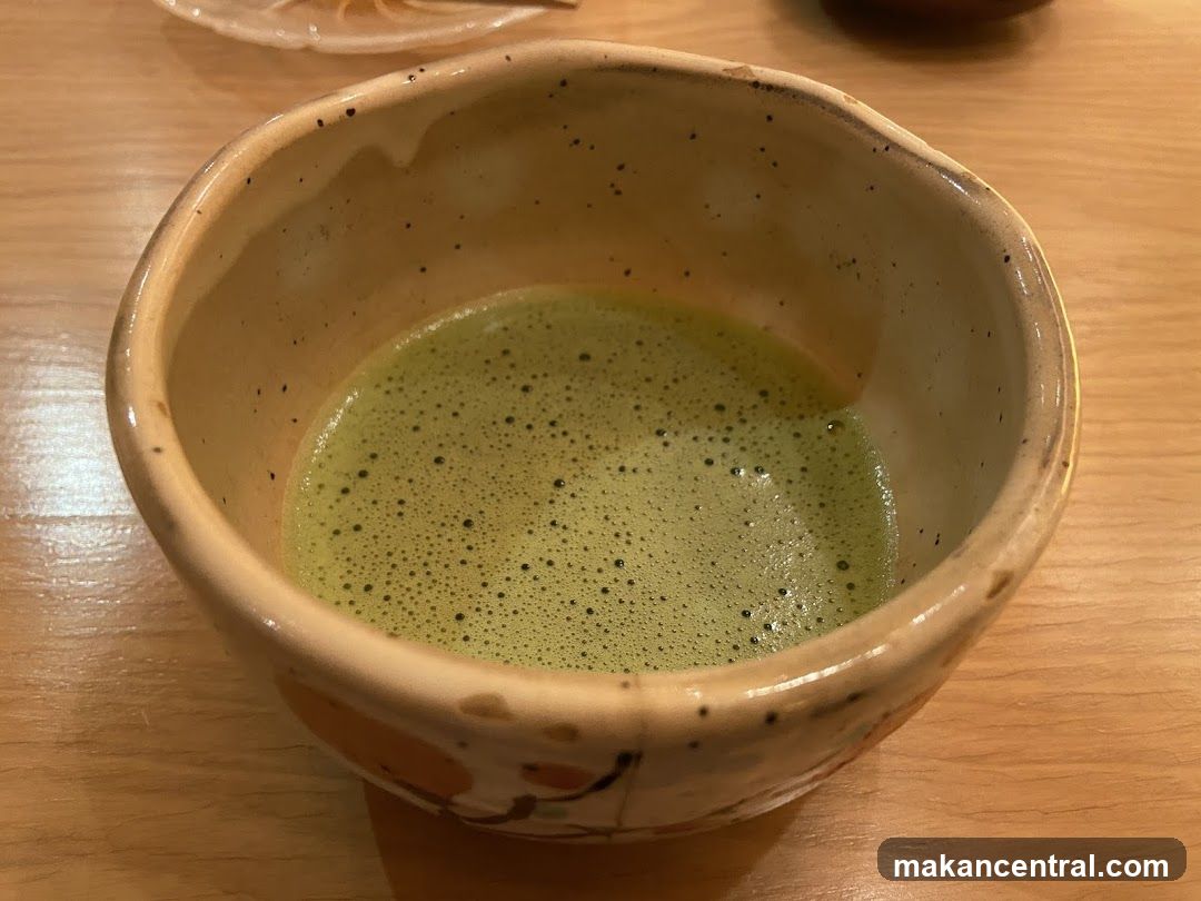 Matcha Tea in a Bowl