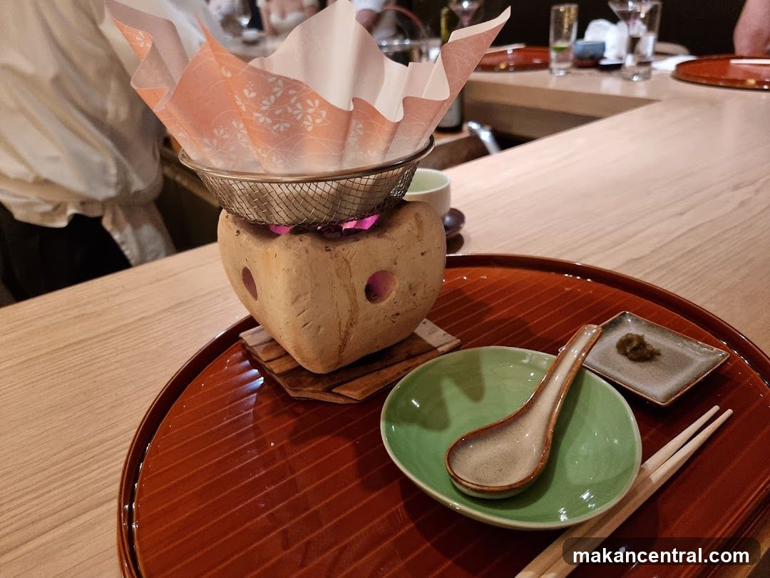 Table Setting with Food Warmer