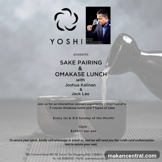 Sake Pairing & Omakase Lunch