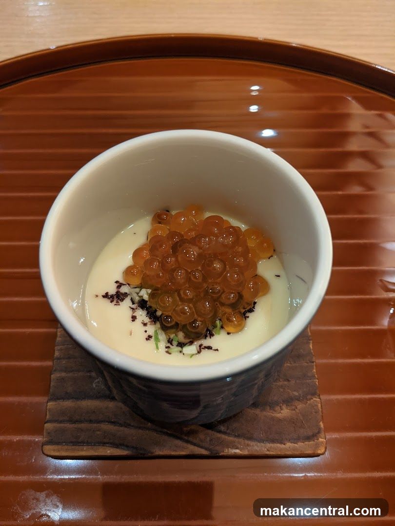 Chawanmushi with Ikura