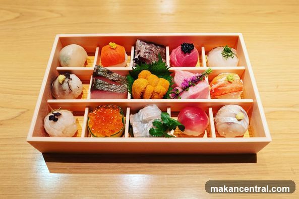 Assortment of Sushi