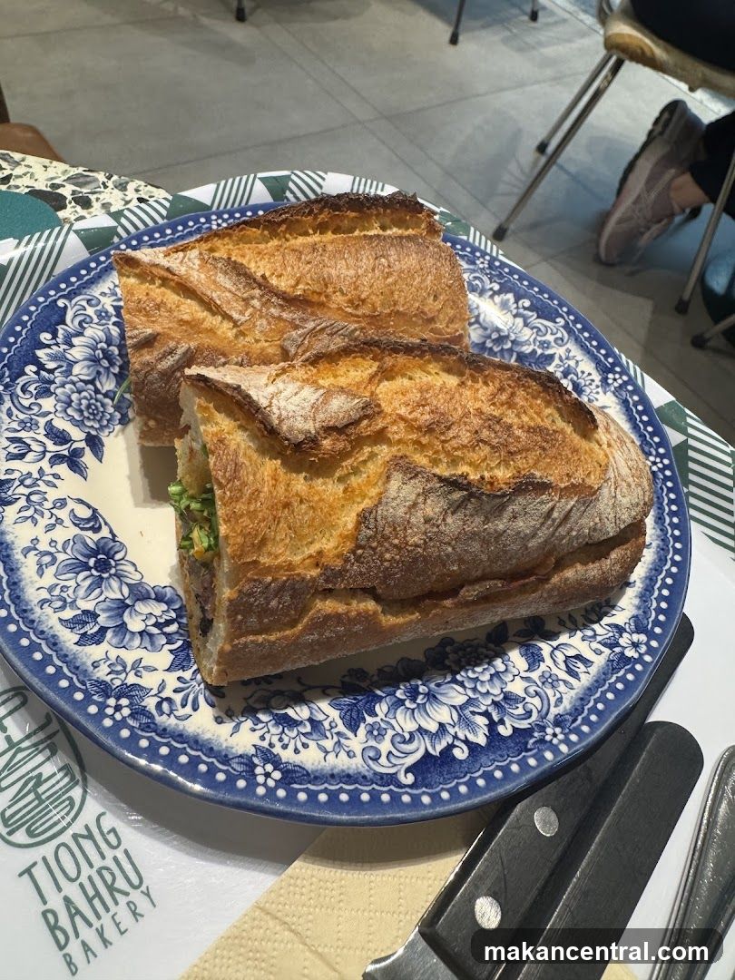 Sandwiches on a Plate