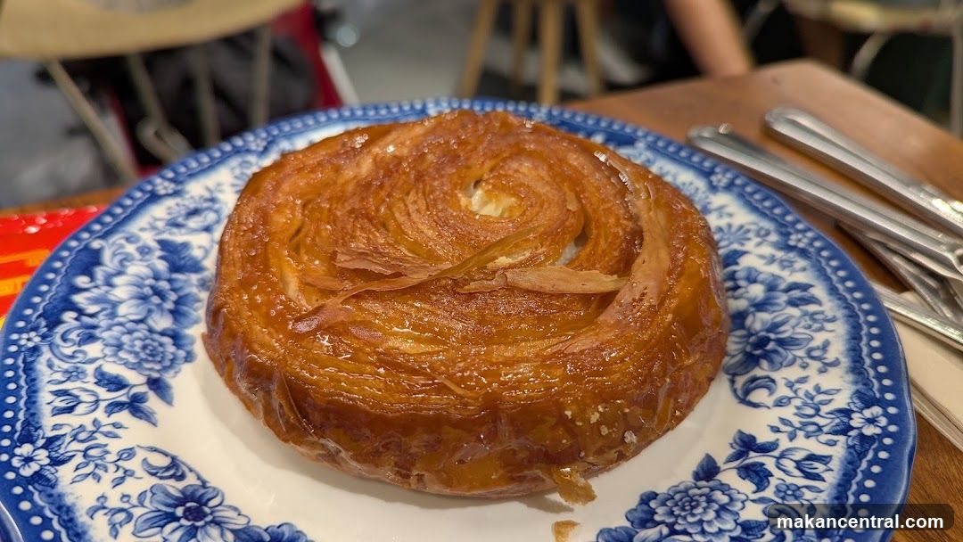 Pastry on a plate