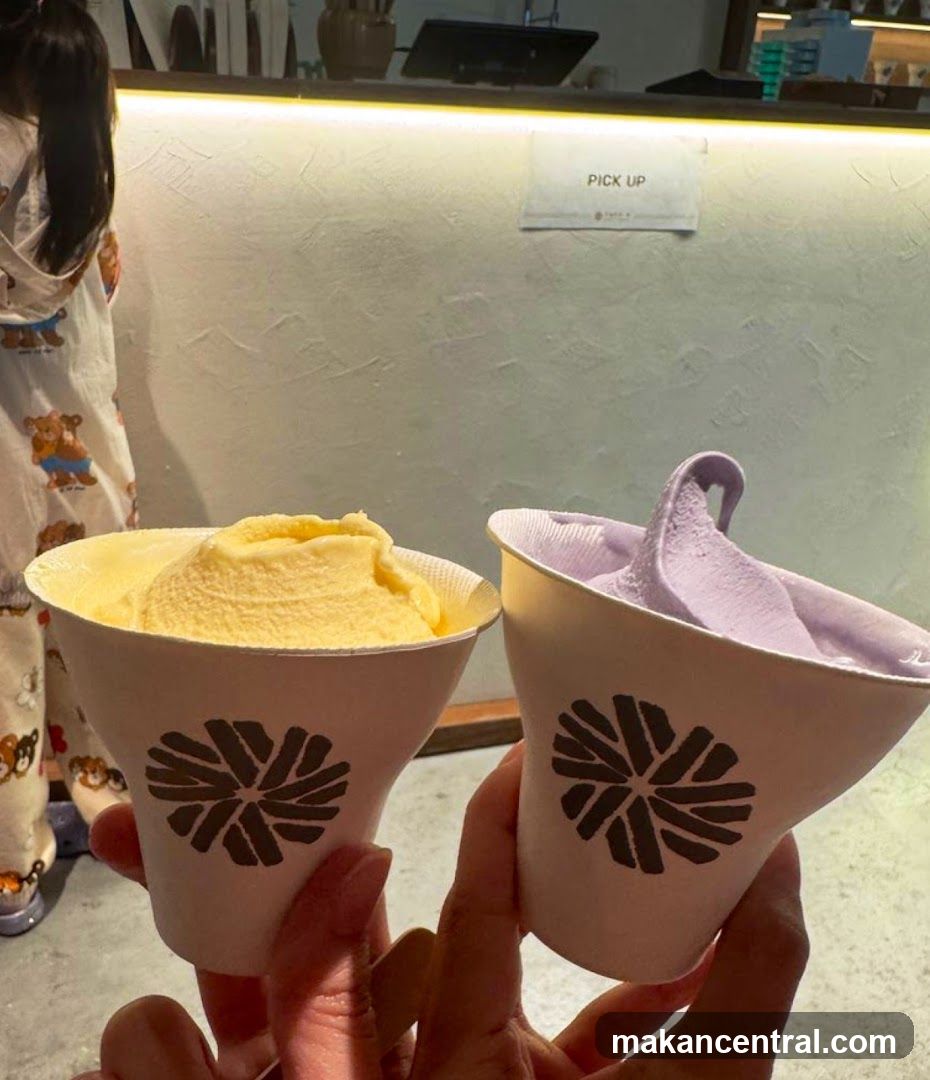 Two Cups of Ice Cream