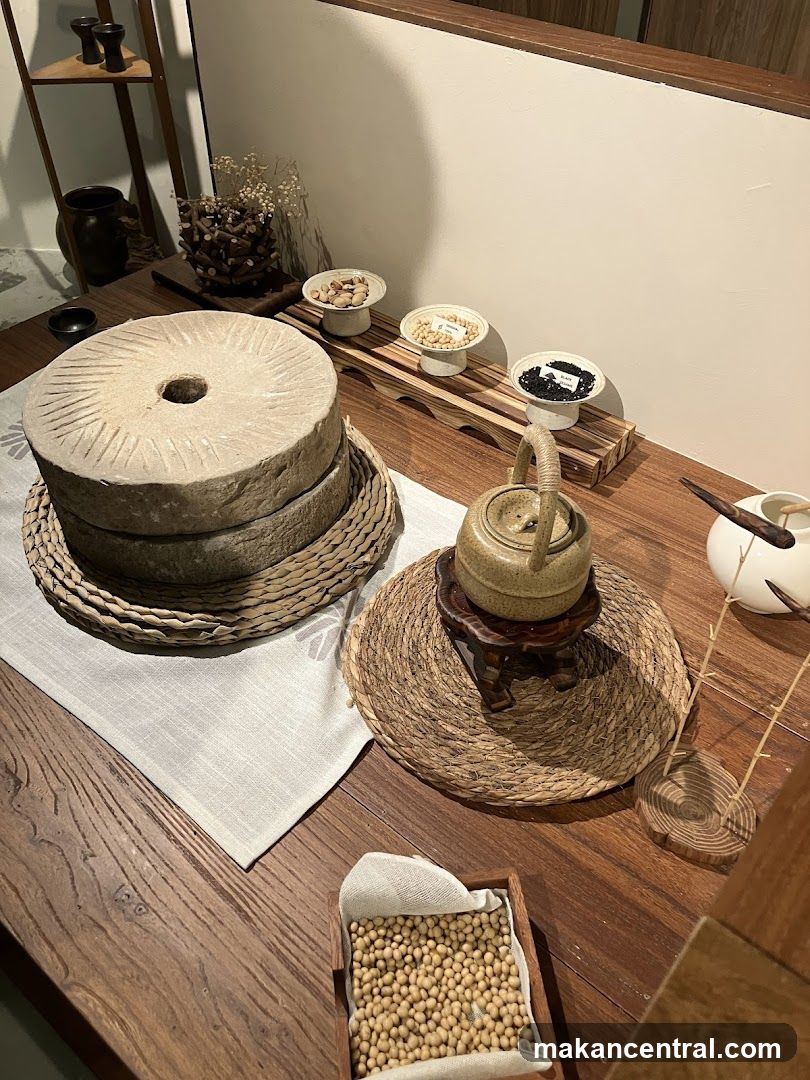 Traditional Millstones and Ingredients