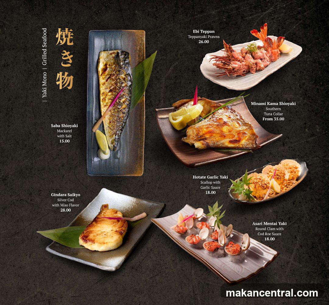 Yaki Mono | Grilled Seafood