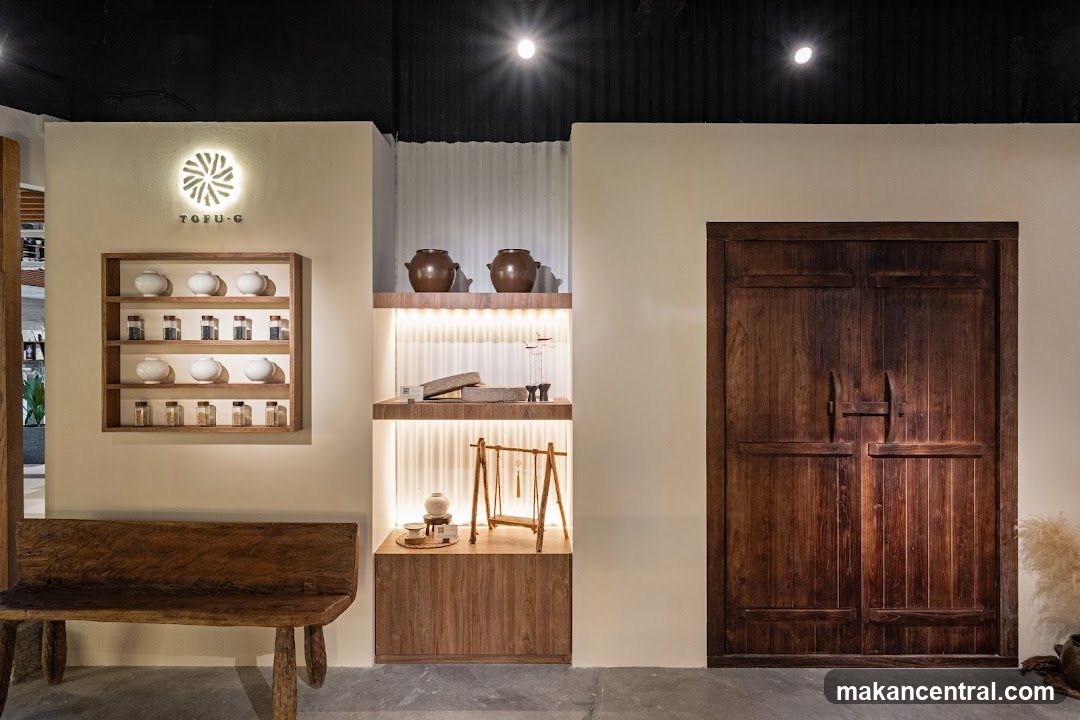 Interior of a shop with traditional decor