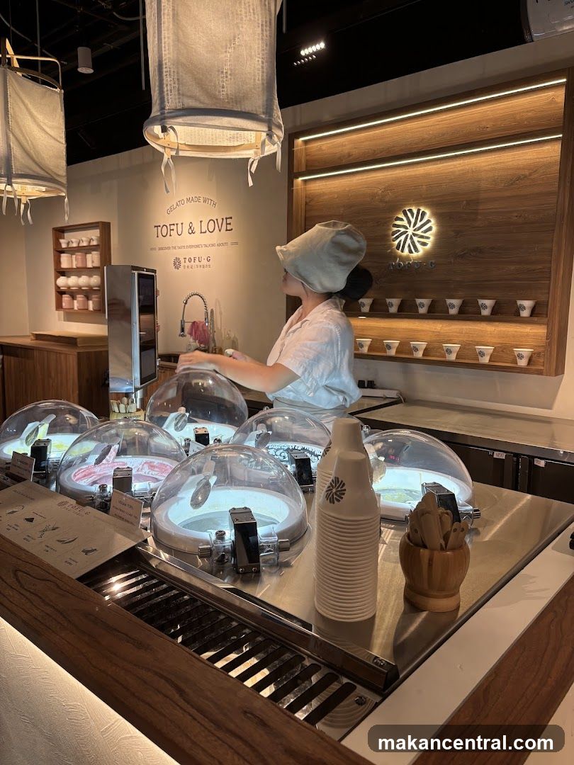Gelato Shop Counter