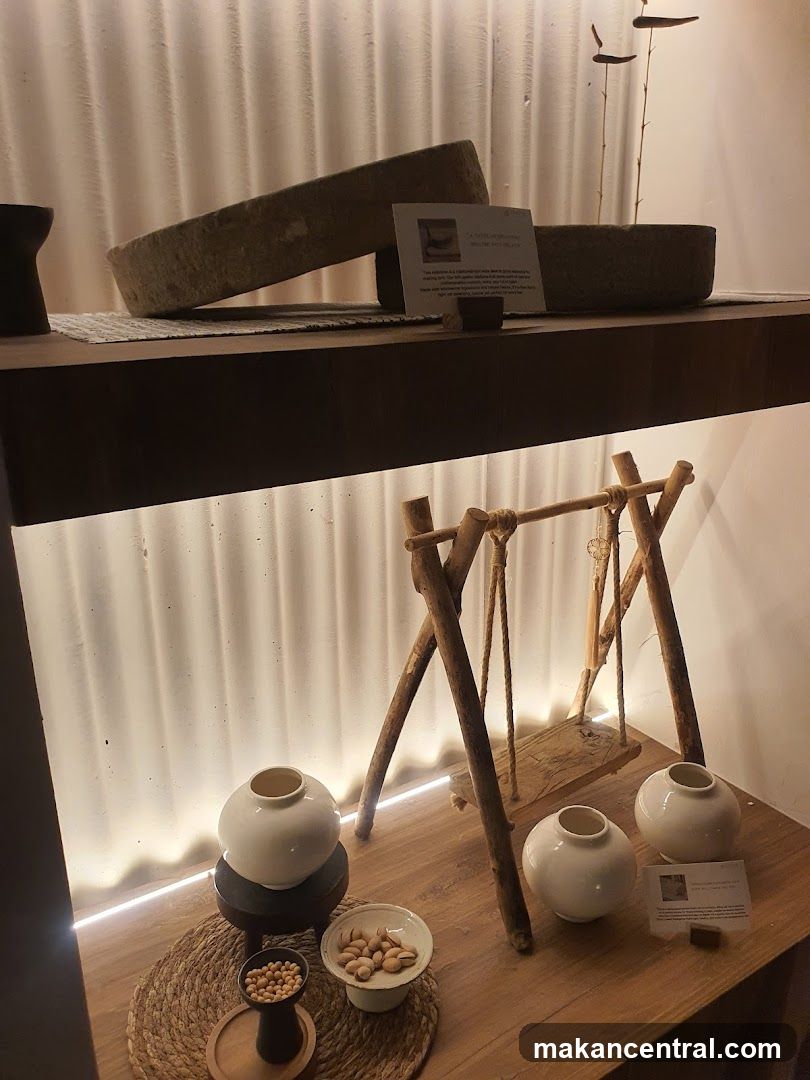 Display of Traditional Korean Items