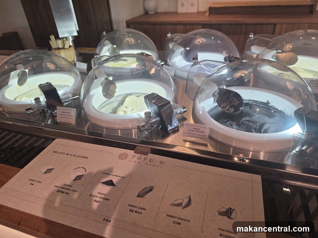 Tofu-G Gelato Display