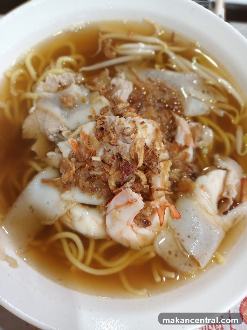 Seafood Noodle Soup
