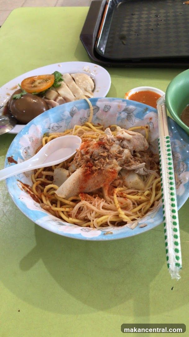 Noodles with Chicken and Egg