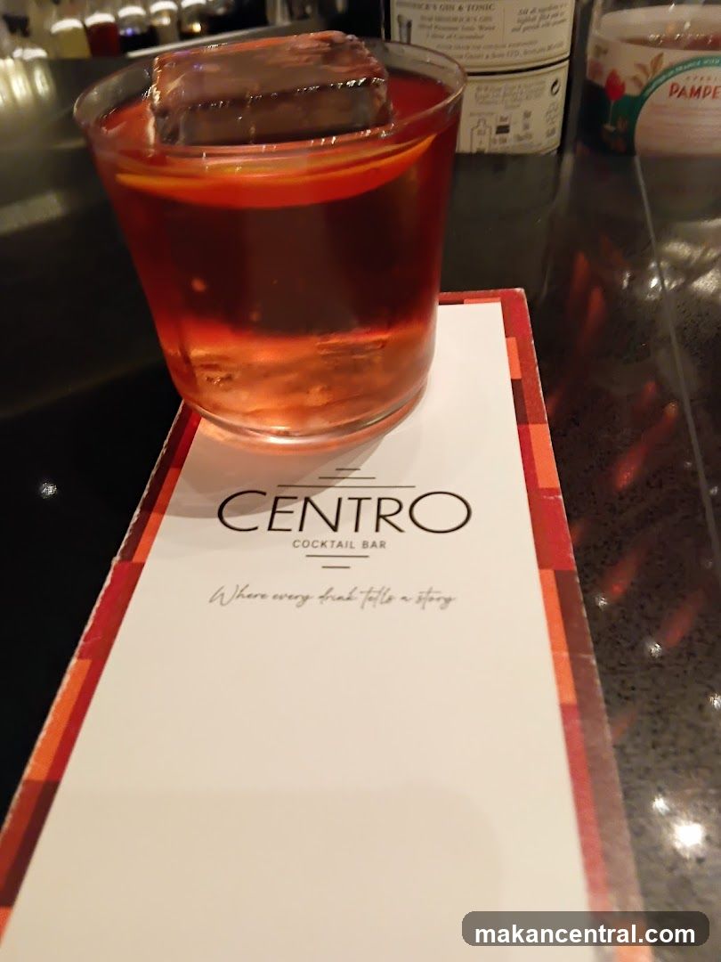 Cocktail at Centro Cocktail Bar